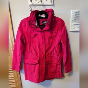 Lands' End Women's Hot Pink Squall Jacket